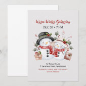 Winter Gathering – Uitnodiging voor een Wintervol  (Voorkant / Achterkant)