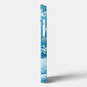 Winter gebladerte rondom de scène Case-Mate iPhone case (Achterkant / Links)