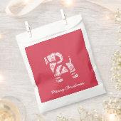 Winter gebreide kerst Yule Bock Favor Tassen Bedankzakje (Geknipt)