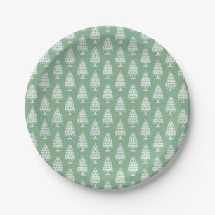 Winter gebreide kerstboom papier Bord