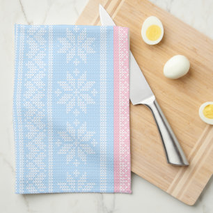 Winter Gebreide Kersttrui Kerstcadeau Theedoek