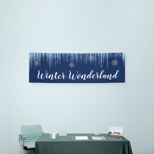 Winter Gedekte Long Banner (Beurs)