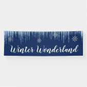 Winter Gedekte Long Banner (Horizontaal)