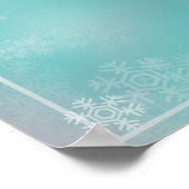 Winter geïnspireerd - Artistiek  Poster (Hoek)