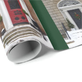 Winter Georgian Doors Cadeaupapier (Rol Hoek)