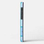 Winter geruit patroon sneeuwman en sneeuwvlokken Case-Mate iPhone case (Achterkant / Links)