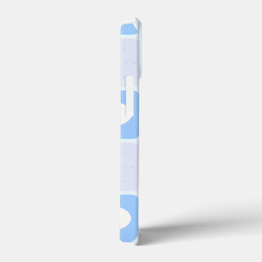 Winter geruit patroon sneeuwman en sneeuwvlokken Case-Mate iPhone case (Achterkant / Rechts)