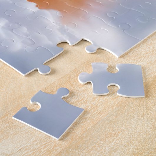 Winter Ginger Dream Cat Puzzel Legpuzzel (Zijkant)