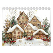 Winter Gingerbread Houses Kalender (Hoes)