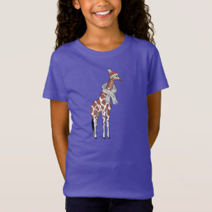 Winter giraffe T-Shirt