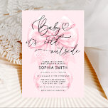 Winter Girl Baby shower Baby Het is koud buiten Kaart<br><div class="desc">Het Winter Girl Baby shower Baby It's Cold Outside Invitation-ontwerp is een lief, winterachtig thema dat elegantie combineert met een gezellige charme, ideaal voor het vieren van een babymeisje. Dit ontwerp heeft delicate roze bogen met sneeuwvlokken voor een zachte, vrouwelijke winterlook. En ook deze uitnodiging straalt warmte en elegantie uit,...</div>