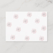 Winter Girl Beer Books for Baby Enclosure Card Informatiekaartje (Achterkant)