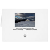 Winter Glencoe Scotland Landschap (Achterkant Horizontaal)