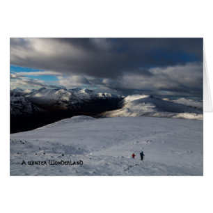 Winter Glencoe Scotland Landschap