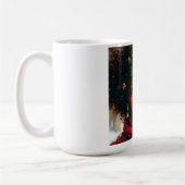 Winter Glow Afrocentric Queen – Holiday Art Koffiemok (Links)