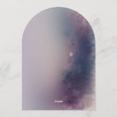 Winter Glow Verjaardagskaart Kaart (Achterkant)