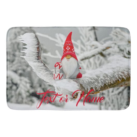 Winter Gnome Kerst Keuken Badmat Mat Home (Voorkant)