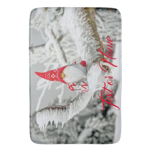 Winter Gnome Kerst Keuken Badmat Mat Home (Voorkant Verticaal)