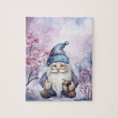 Winter Gnome Medium Complexiteit_03 Legpuzzel (Verticaal)