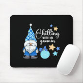 Winter Gnome, Nordic, Christmas Gnome Muismat (Met muis)