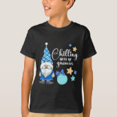 Winter Gnome, Nordic, Christmas Gnome  T-shirt (Voorkant)