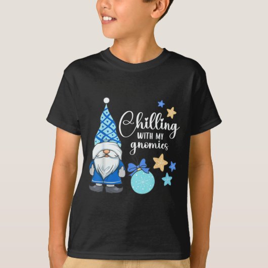 Winter Gnome, Nordic, Christmas Gnome  T-shirt (Voorkant)