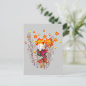 Winter Goddess Briefkaart (Staand voorkant)