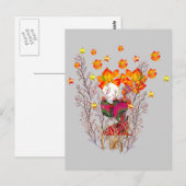 Winter Goddess Briefkaart (Voorkant / Achterkant)