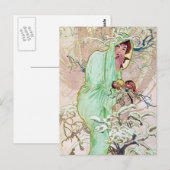 Winter Goddess Briefkaart (Voorkant / Achterkant)