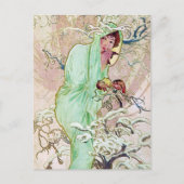 Winter Goddess Briefkaart (Voorkant)