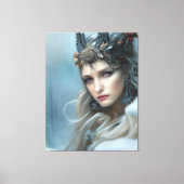 Winter Goddess Canvas Afdruk (Voorkant)