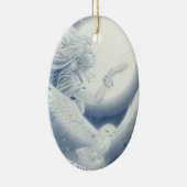 Winter_Goddess Keramisch Ornament (Rechts)