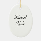 Winter_Goddess Keramisch Ornament (Achterkant)