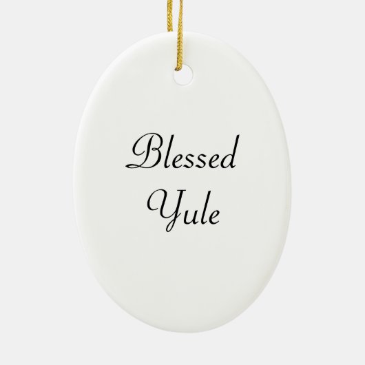 Winter_Goddess Keramisch Ornament (Achterkant)