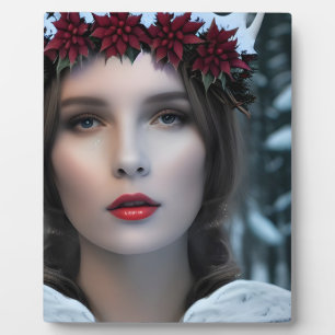 Winter Goddess Plaque Fotoplaat