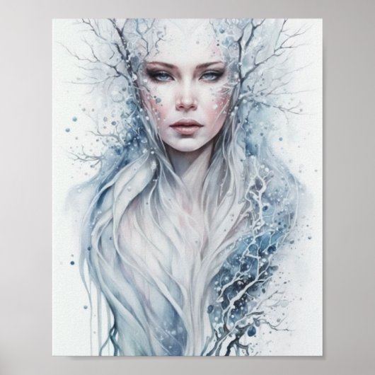 Winter Goddess Poster (Voorkant)