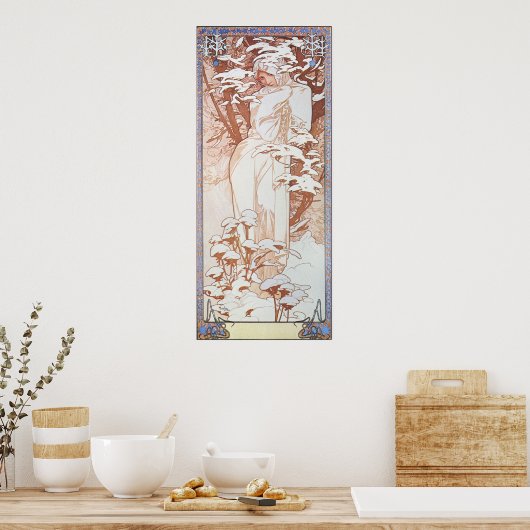 Winter Goddess Poster (Keuken)
