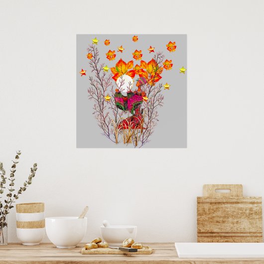 Winter Goddess Poster (Keuken)