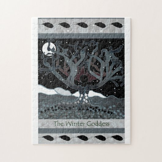 Winter Goddess Puzzle Legpuzzel (Verticaal)
