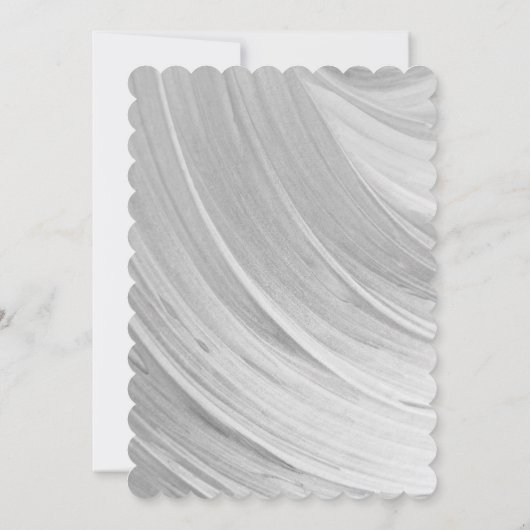 Winter Graduation Kaart (Achterkant)