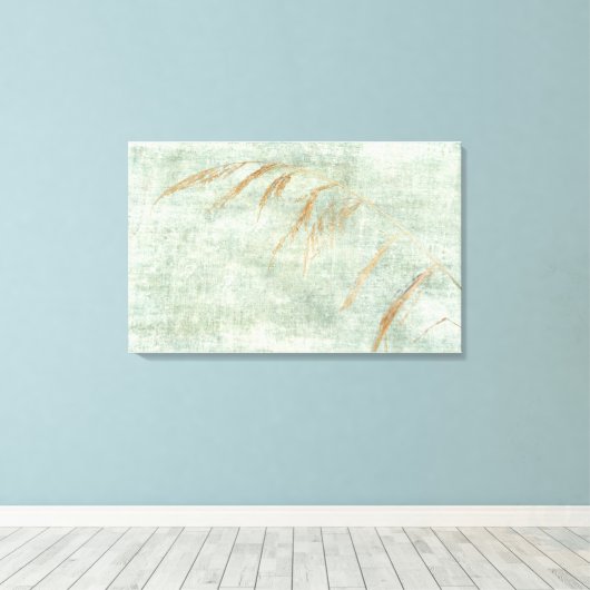 Winter Grass Canvas Afdruk (Insitu (Houten vloer))