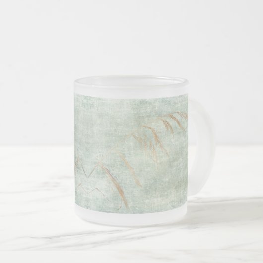 Winter Grass Matglas Koffiemok (Voorkant rechts)