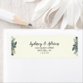 Winter Greenery | Adres voor huwelijksweddenschap Etiket (Insitu)