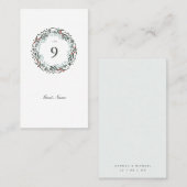 Winter Greenery Botanische dag van de gast Plaatskaartje (Voorkant / Achterkant)