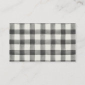 Winter Greenery en Black Plays Enclosure Card Informatiekaartje (Achterkant)