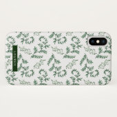 Winter Greenery iPhone case (Achterkant (horizontaal))