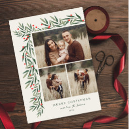 Winter Greenery Ivory 3 Foto Kerstmis