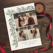 Winter Greenery Ivory 3 Foto Kerstmis