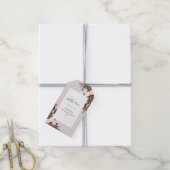 Winter Greenery Simple Holiday Cadeaulabel (Met Touw)