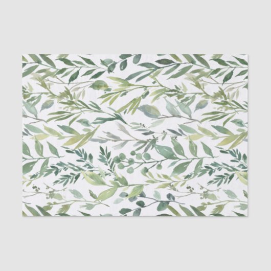 Winter Greenery | Tissuepapier (Voorkant)